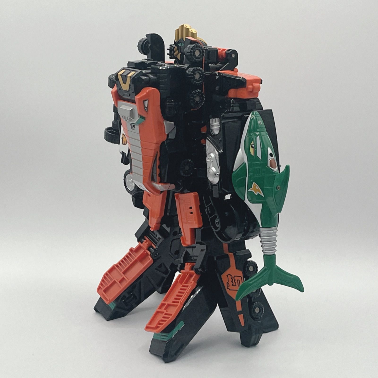 付属品欠品なし/DXエンジンソウル3個付き】炎神合体 DXガンバルオー 