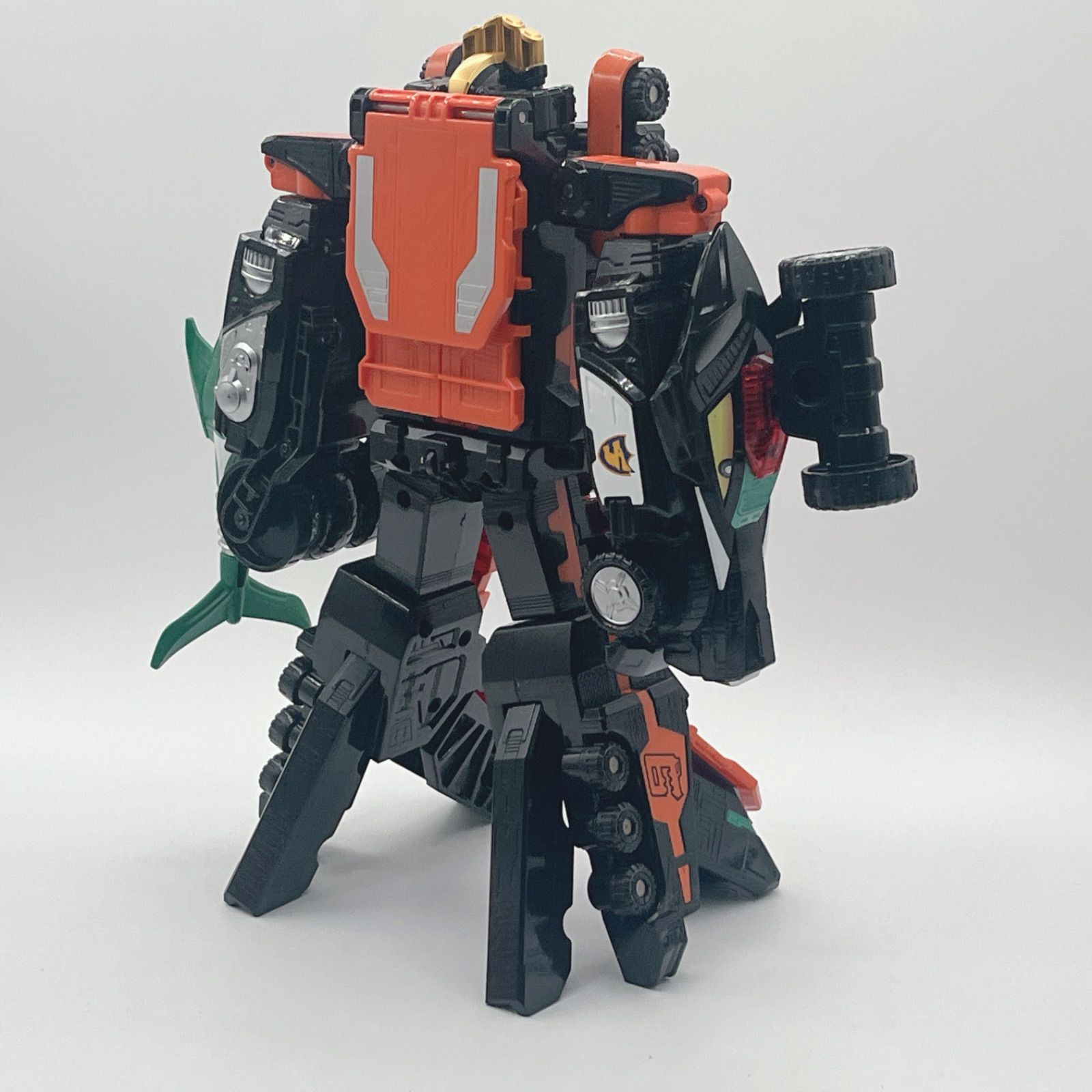 付属品欠品なし/DXエンジンソウル3個付き】炎神合体 DXガンバルオー 