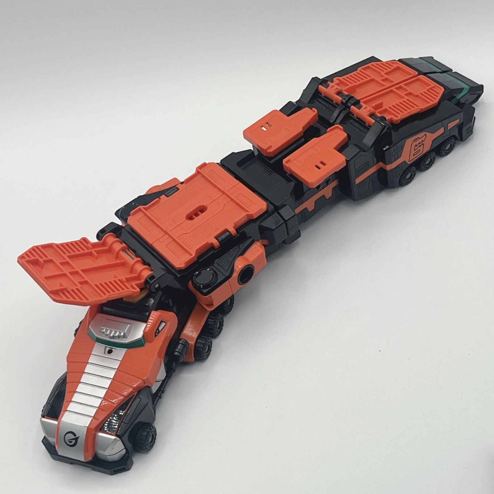 付属品欠品なし/DXエンジンソウル3個付き】炎神合体 DXガンバルオー 