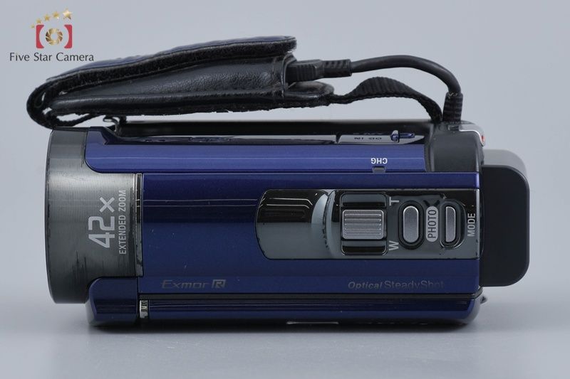 中古】SONY ソニー ハンディカム HDR-CX180 ブルー ビデオカメラ 
