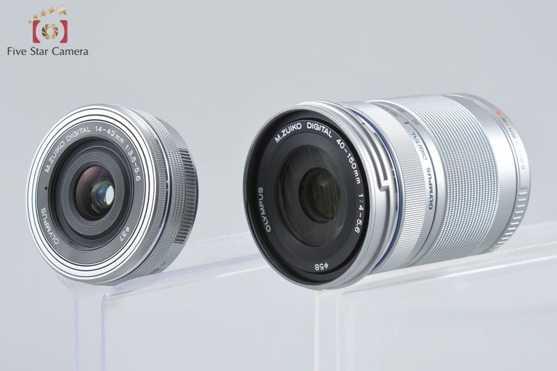 中古】OLYMPUS オリンパス PEN E-PL8 EZ ダブルズームキット シルバー