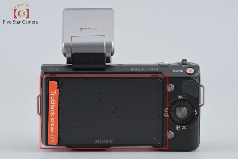 中古】SONY ソニー α NEX-5 ダブルレンズキット ブラック シャッター 