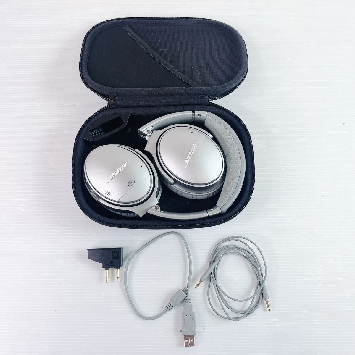 し*り様 Bose ノイズキャンセリングヘッドホン シルバー 【公式通販】