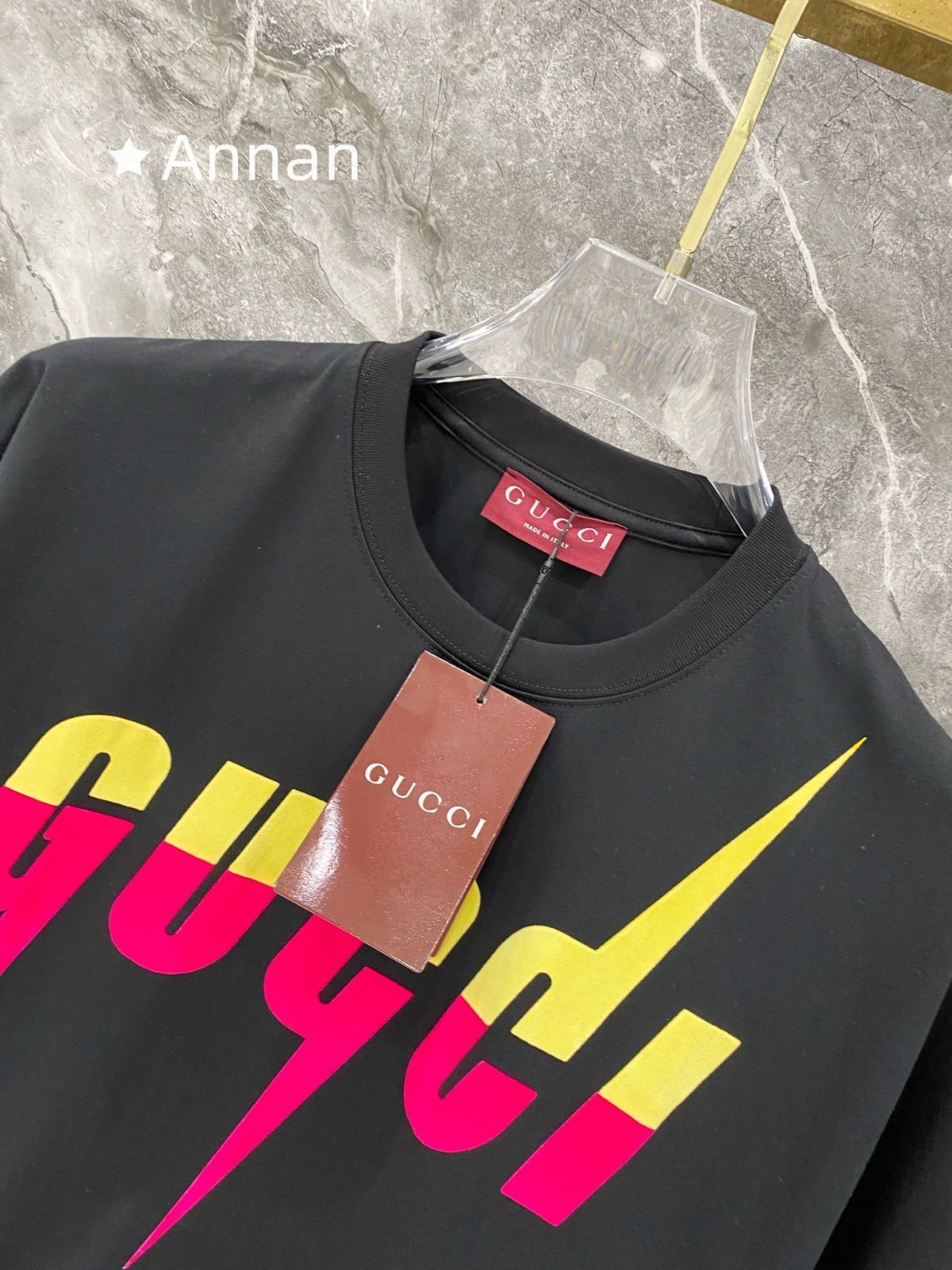 美品 期間限定☆ 新品 GUCCI グッチ Tシャツ 半袖 夏服 トップス 男女 