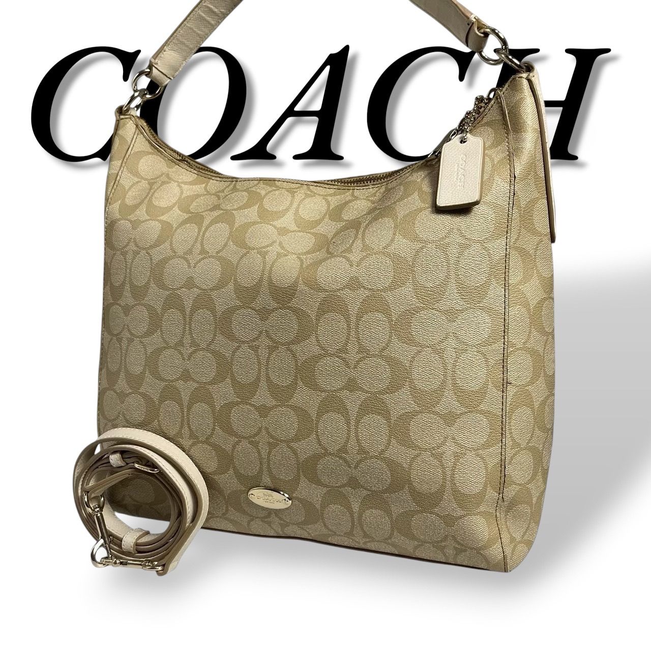 COACH コーチ F34910 美品 ショルダーバッグ トートバッグ 