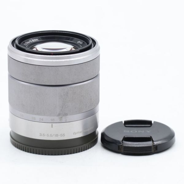 SONY ソニー E 18-55mm F3.5-5.6 OSS シルバー SEL1855 - メルカリ