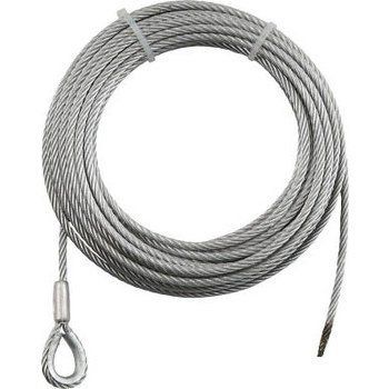 新品 TRUSCO(トラスコ) 手動ウインチ用ワイヤーΦ6X20m用(シンブル入ロック加工) WWS620
