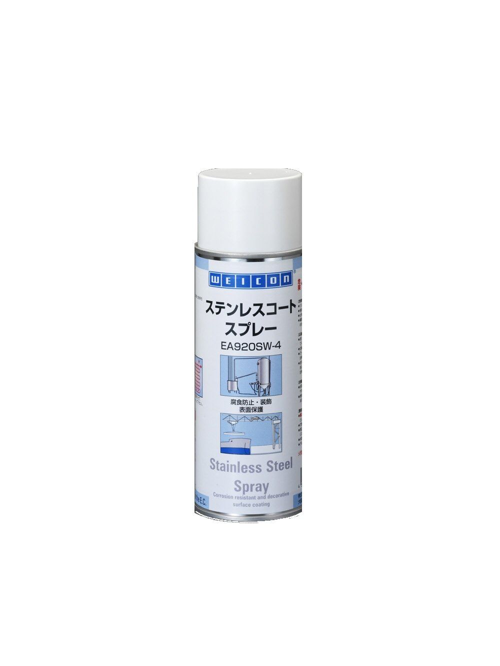 新品 エスコ(Esco) 400ml ステンレスコート・スプレー(艶無し) EA920SW-4