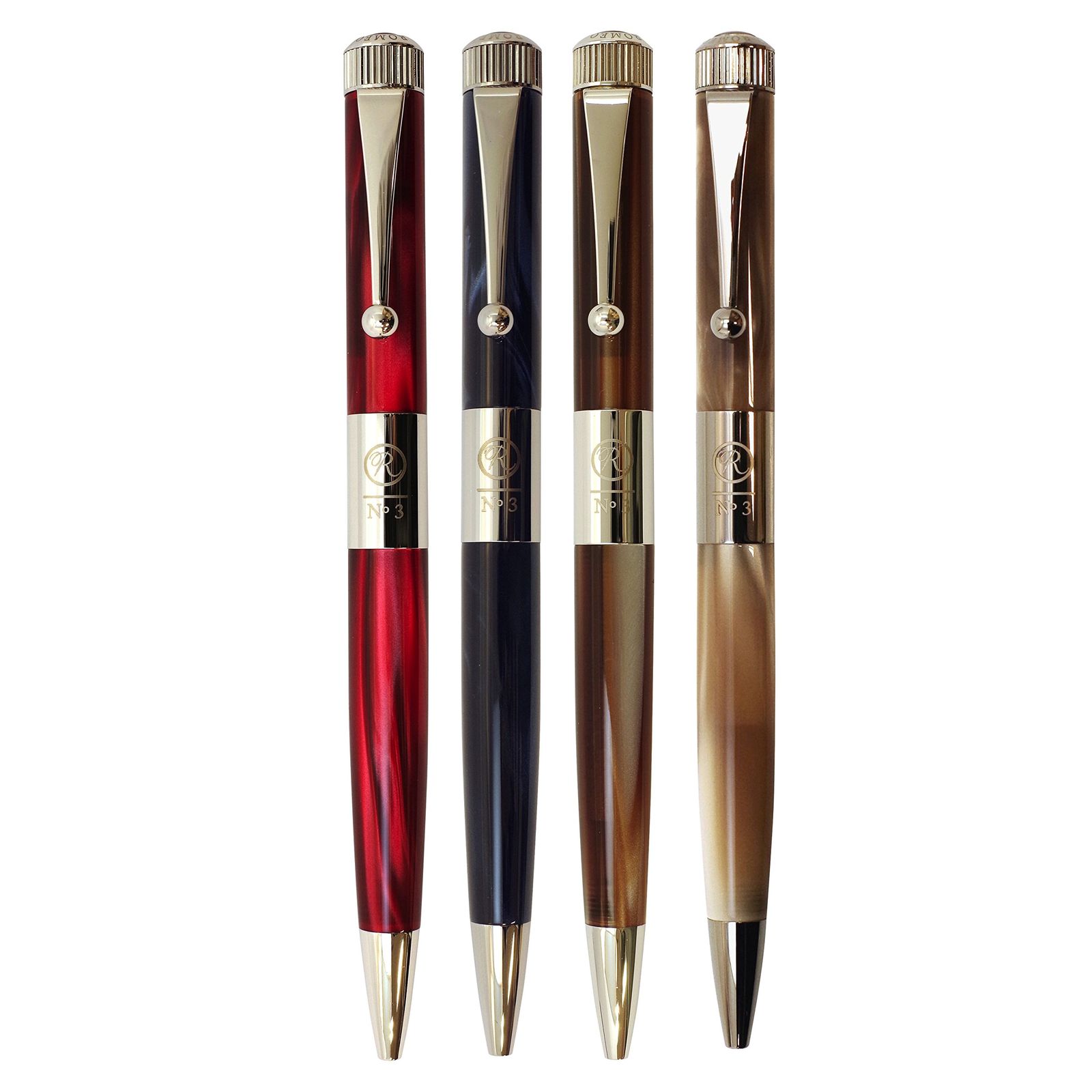 新品 ロメオ 伊東屋 ROMEO No．3ボールペン 細軸イタリアン グレー