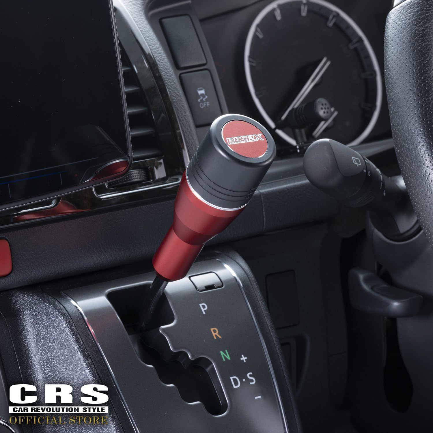 新品 ビレット シフトノブVer.2 カラー：レッド アルミ製 CRS ESSEX 
