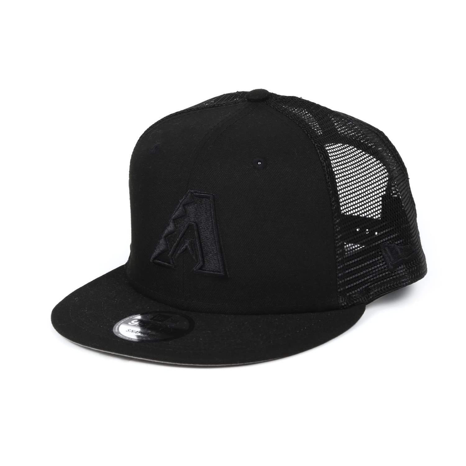 新品 [New Era] MLB メッシュキャップ スナップバック 9FIFTY BLACK ON BLACK アリゾナ ダイヤモンドバックス Arizona Diamondbacks Free Size