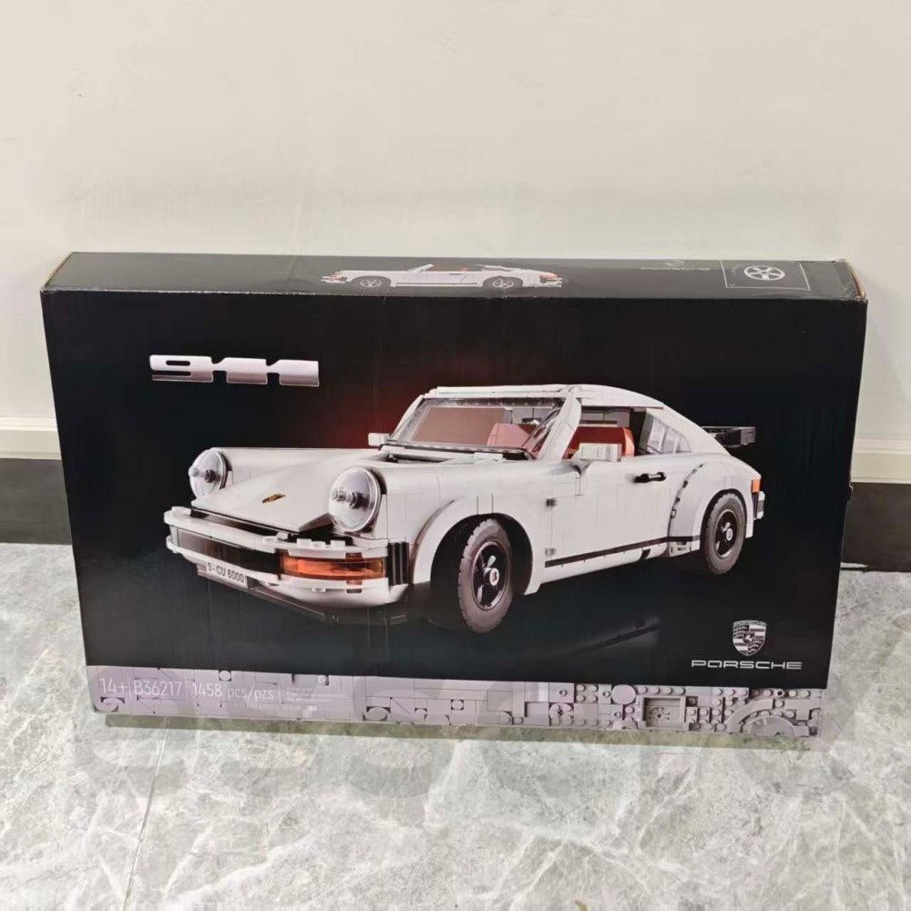 レゴ互換品 クラシックポルシェ 911 ブロック レーシングカー メカニカル 1458PCS おもちゃ 知育玩具 モデル 子供用 玩具 組み立て — 1/17