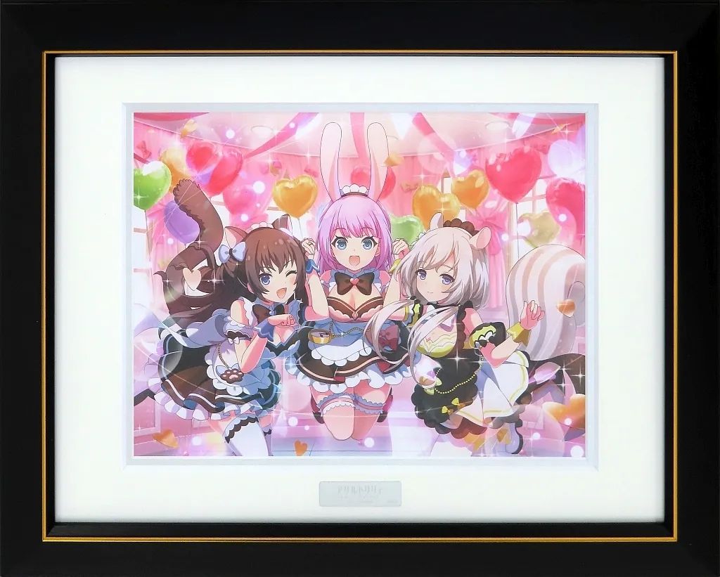 アサルトリリィ　複製原画 中古】原画イラストボード 付属品付)アサルトリリィ Last Bullet