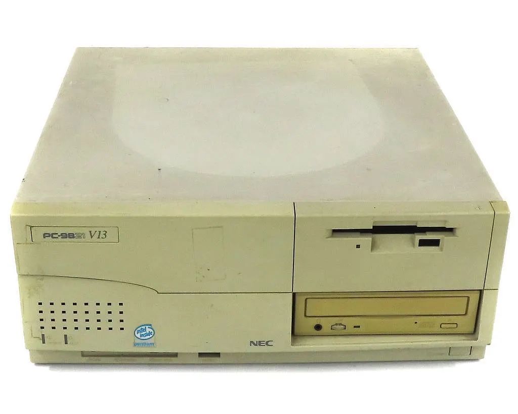[중고] PC-9821 3.5인치 하드 [정크] 데스크탑 PC 바디 98MATE 밸류스타 PC-9821V13/S5D2