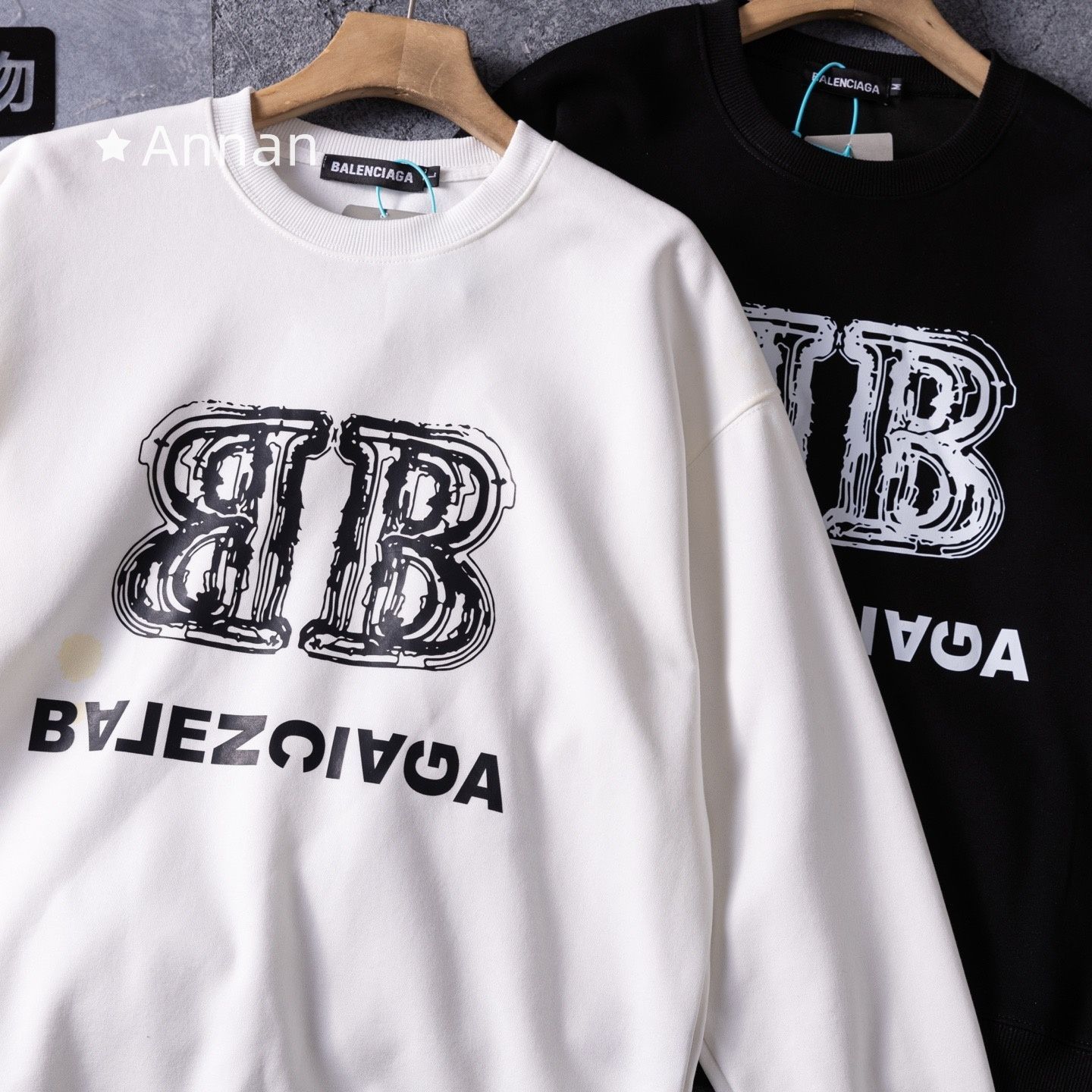 大幅値下げ 新品 タグ付 BALENCIAGA バレンシアガ パーカー 長袖T 