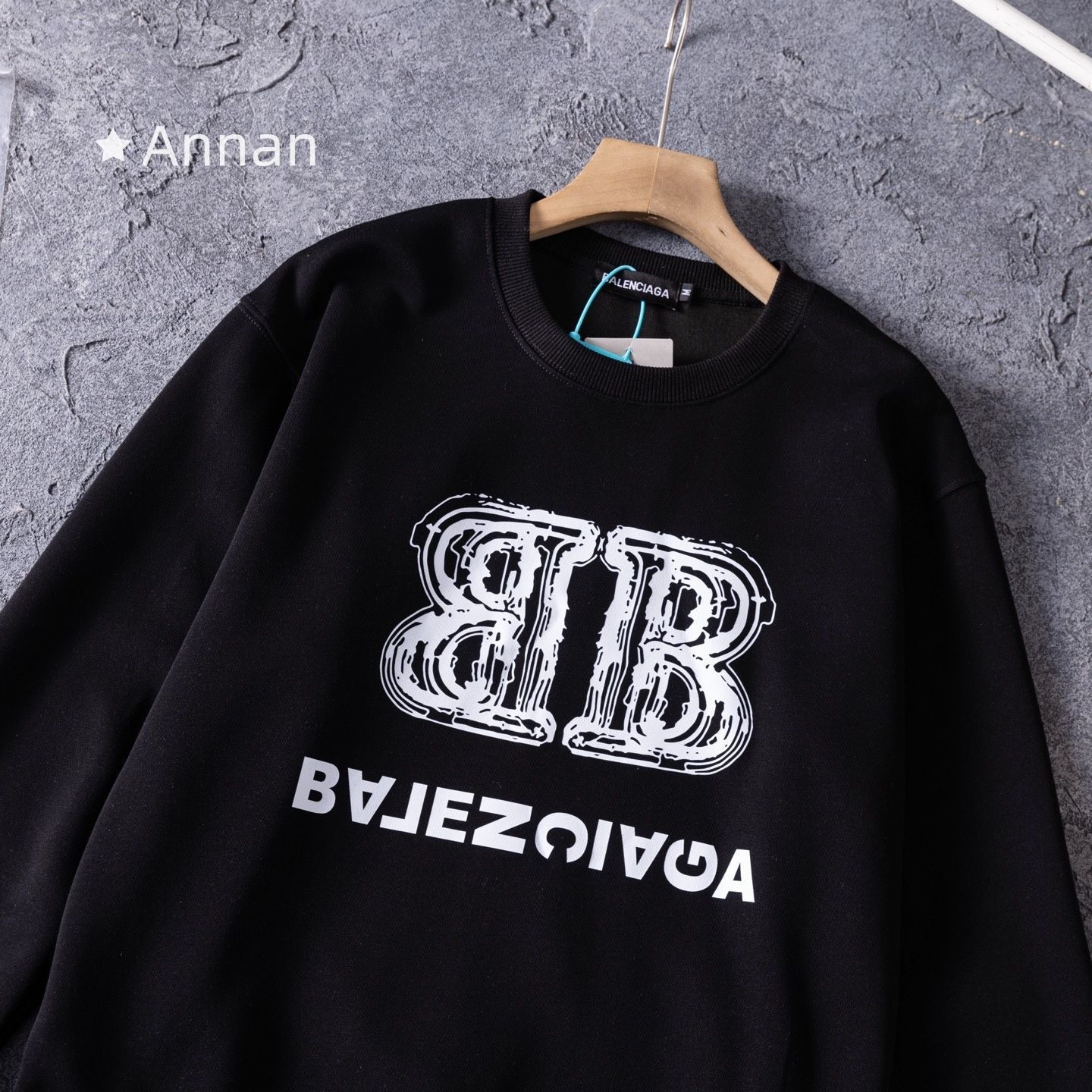 大幅値下げ 新品 タグ付 BALENCIAGA バレンシアガ パーカー 長袖T 