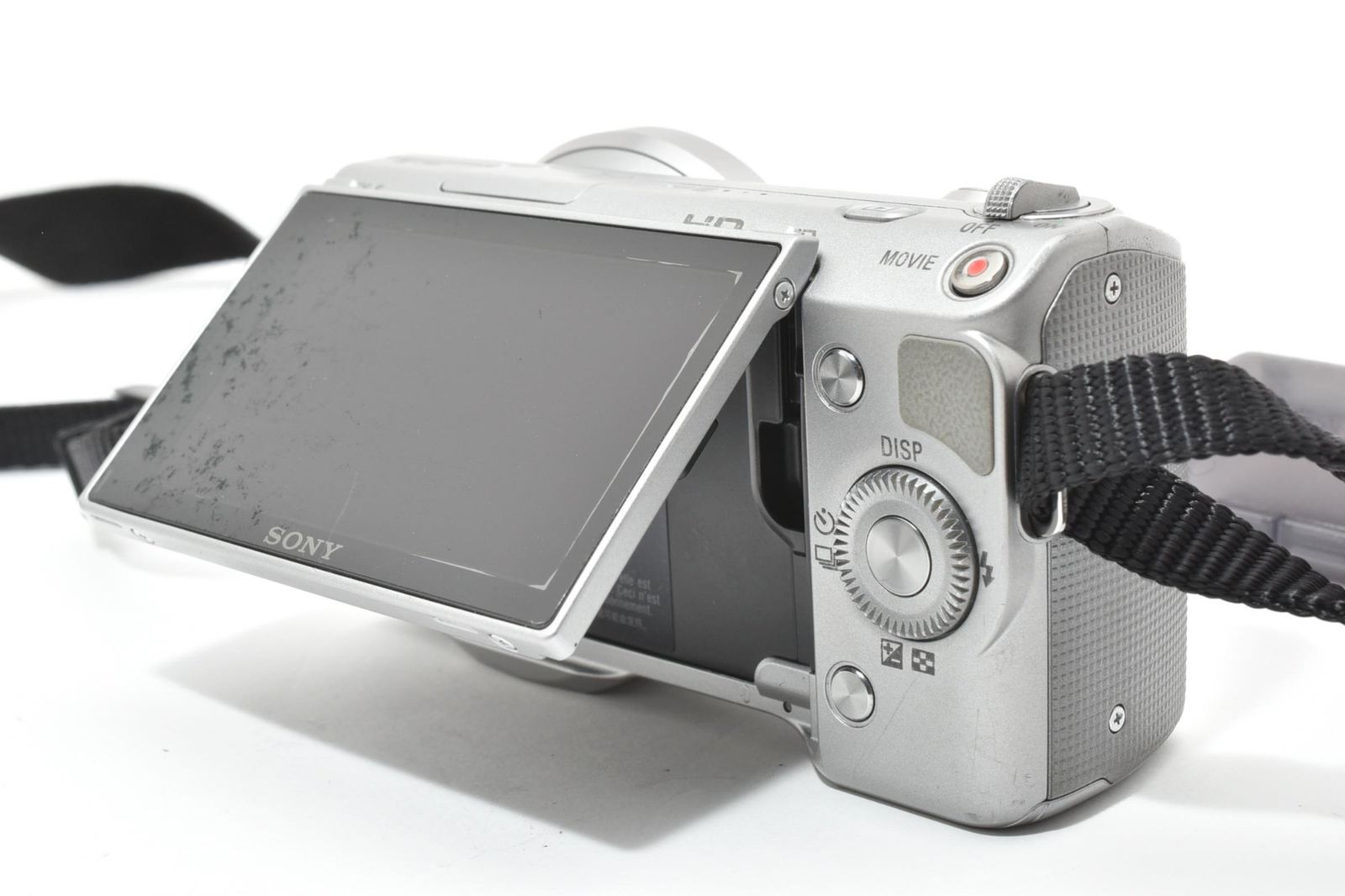 実用光学美品】Sony ソニー NEX-5 ボディ シルバー ミラーレス一眼 