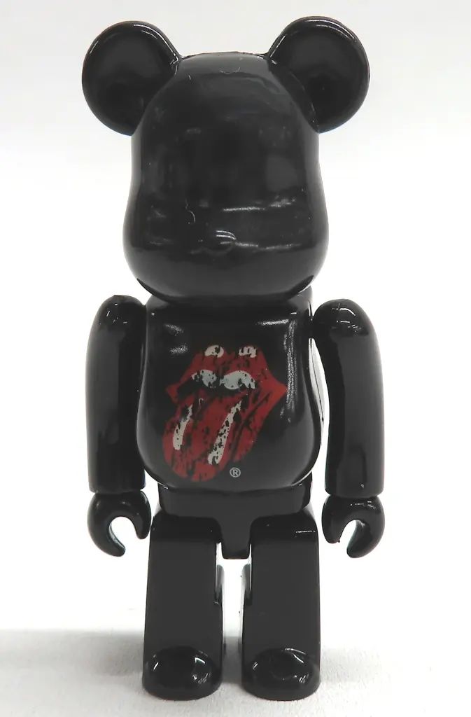 中古】フィギュア BE＠RBRICK-ベアブリック- The Rolling Stones 100 The Rolling Stones BE@RBRICK 100% ブラック