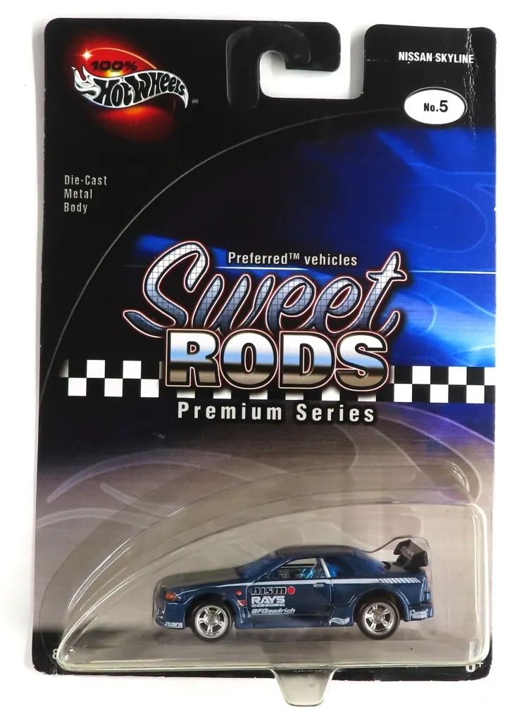 中古】ミニカー 1/64 NISSAN SKYLINE nismo(ブルー) 「Hot Wheels