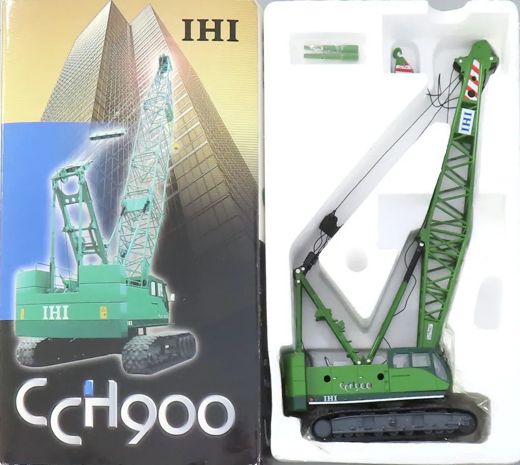 中古】ミニカー 1/50 IHI CCH900 クローラークレーン(グリーン) - メルカリ