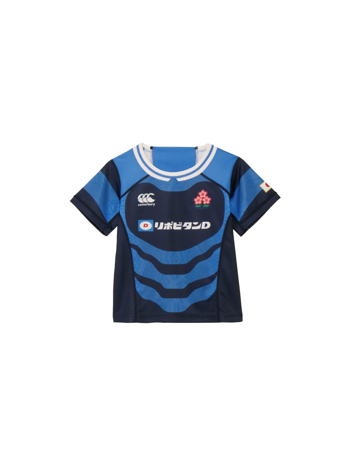 新品 [カンタベリー] ジャパン レプリカ JAPAN KIDS REPLICA ALTERNATE JERSEY 29_ネイビー 100