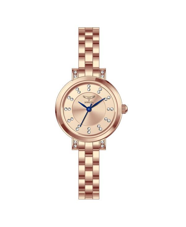 インビクタ レディース アクセサリー 腕時計 Invicta Womens 69070 Angel Quartz PC21S Copper Dial Watch Rose gold ゴールド