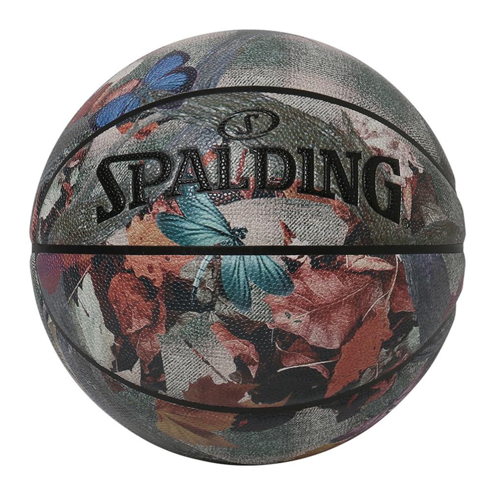 新品 SPALDING(スポルディング) バタフライプレイド コンポジット 7号球 77-804Jバスケ バスケットボール