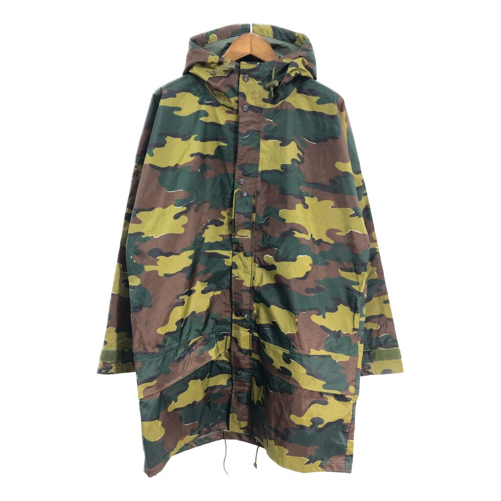 90年代 ベルギー軍 M-90 ジグソーカモ Seyntex フィールドジャケット ユーロ ミリタリー グリーン (メンズ ELL) 中古 古着 S4689 90年代 ベルギー軍 M-90 ジグソーカモ Seyntex フィールドジャケット
