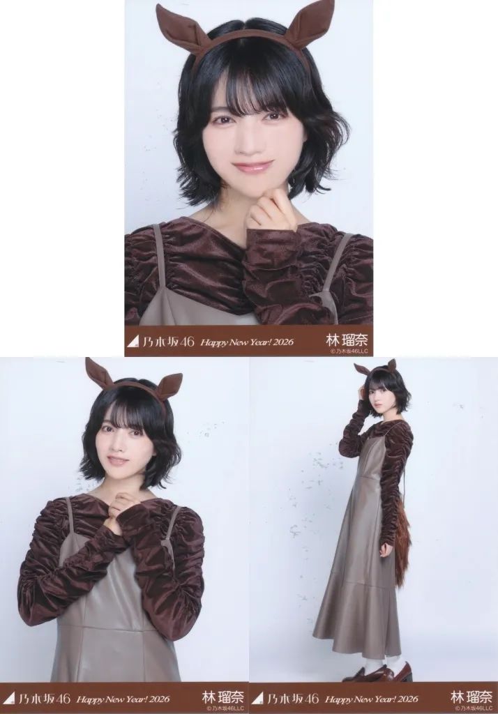 中古】生写真(坂道シリーズ) ◇乃木坂46/林瑠奈/「乃木坂46 Happy New