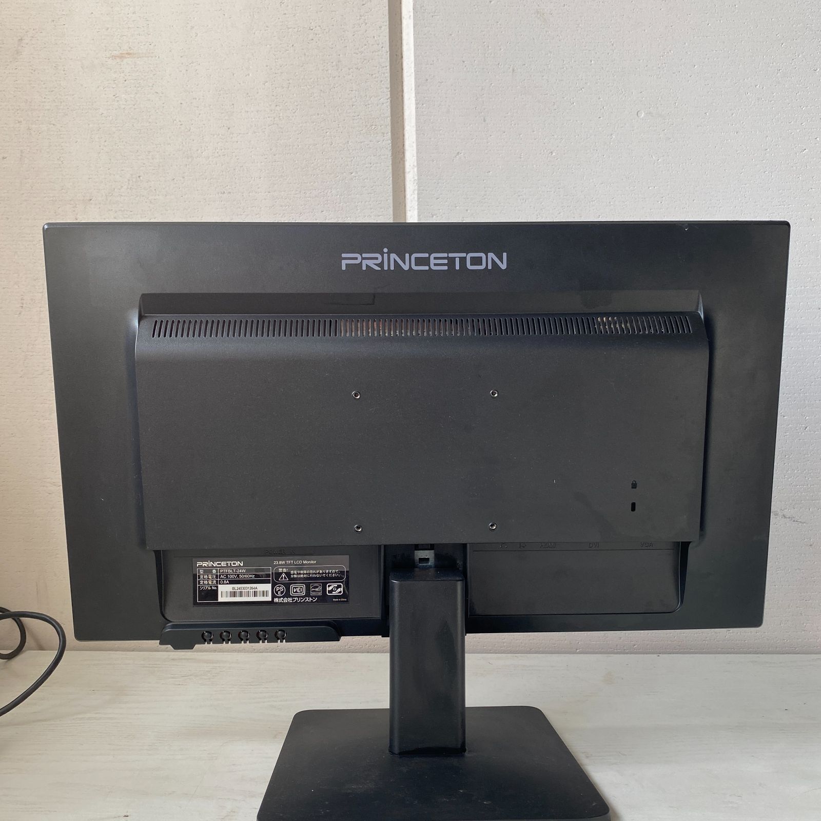 美品 PRINCETON PTFBLT-24W 24型液晶モニター - メルカリ