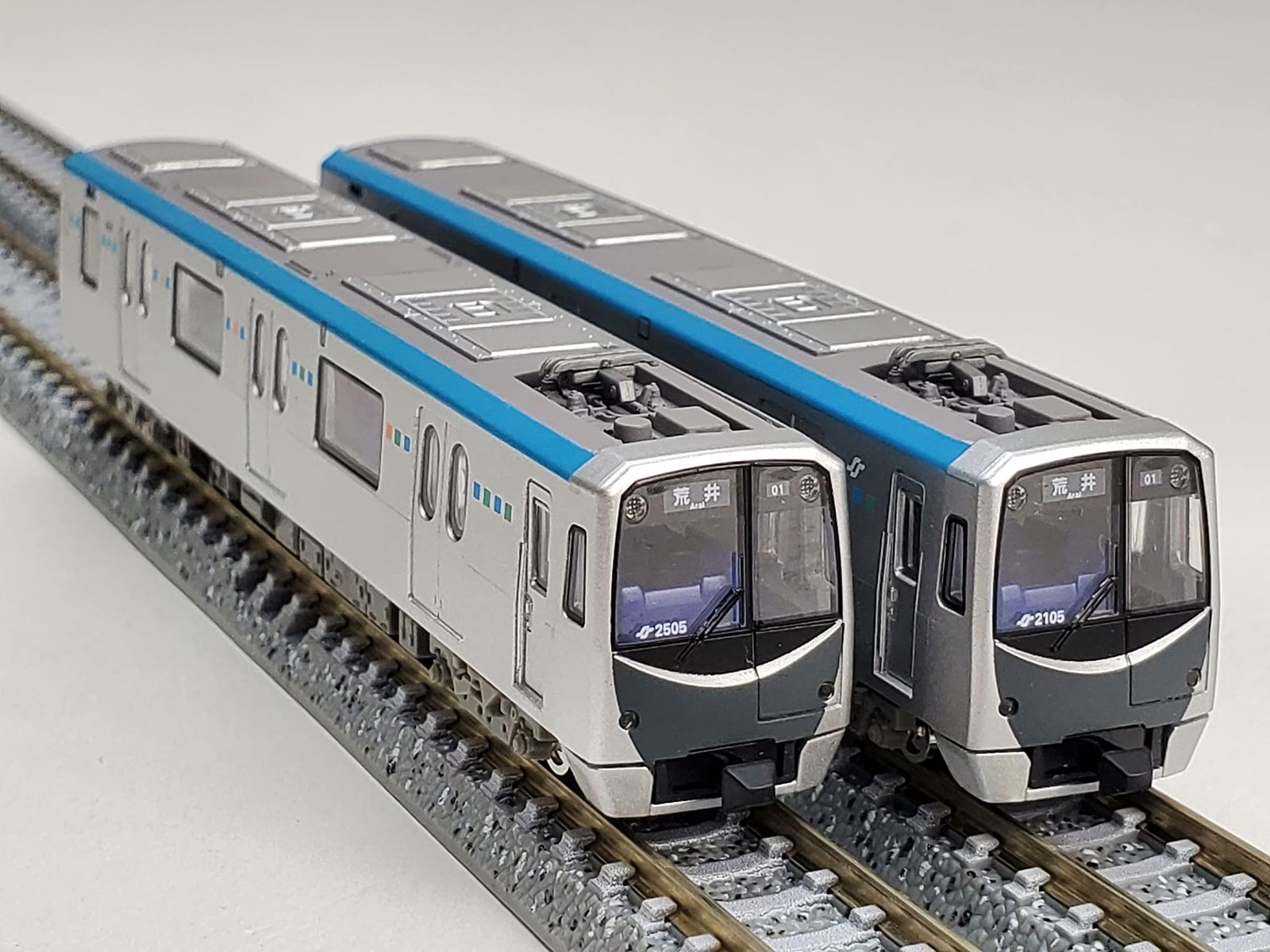 新品 リニア地下鉄道コレクション 仙台市交通局2000系 東西線 銀帯 4両