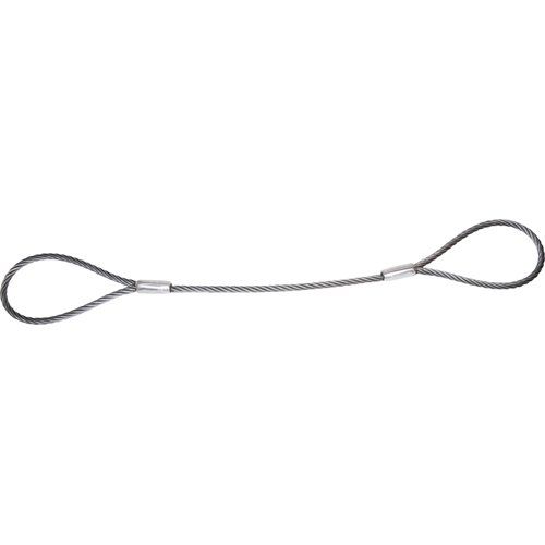 新品 TRUSCO(トラスコ) ワイヤーロープスリング Aタイプ アルミロック 14mm×2m TWAL-14S2