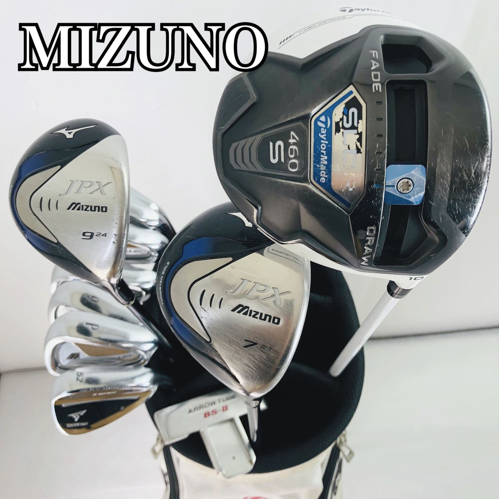 MIZUNO ミズノ TaylorMade テーラーメイド ゴルフクラブ フルセット 