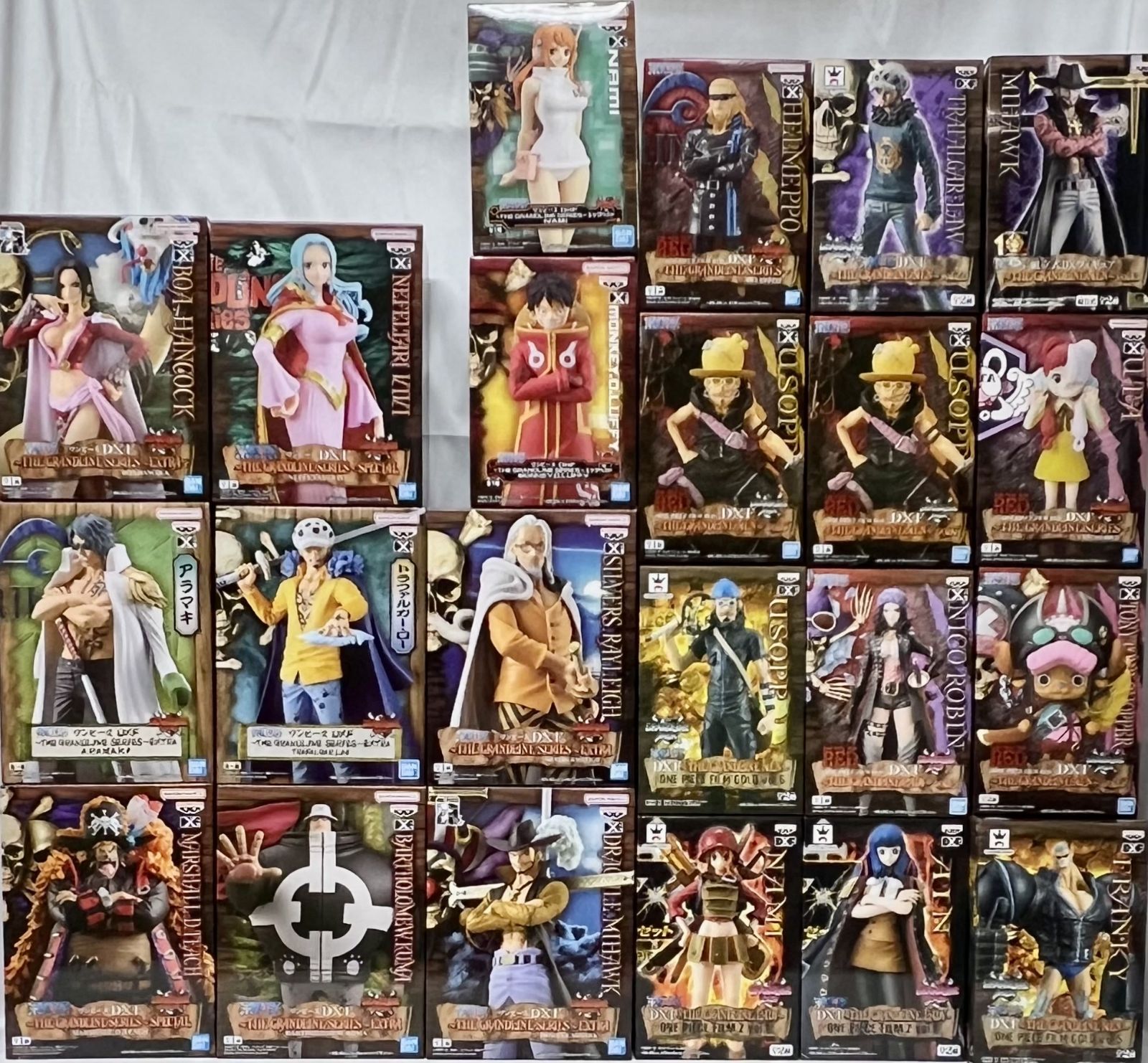 ワンピース DXF フィギュア 21種22個セット まとめ売り - メルカリ