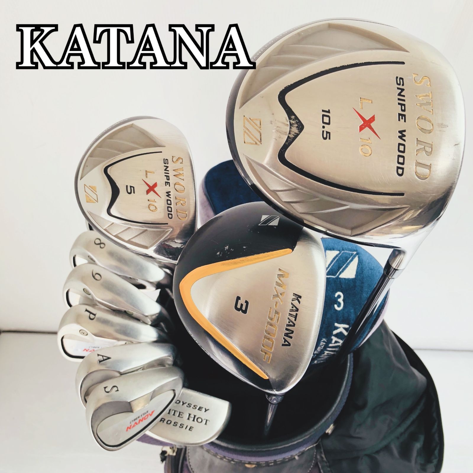 KATANA カタナ SWORD ソード ゴルフクラブ フルセット ゴルフセット 