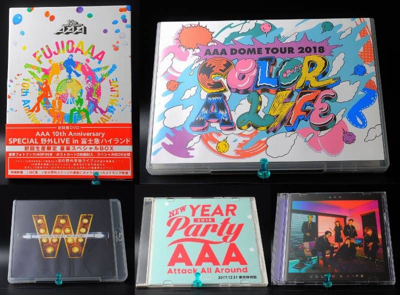 AAA ライブDVD 4点セット 初回限定BOXあり 10th Anniversary 富士急 