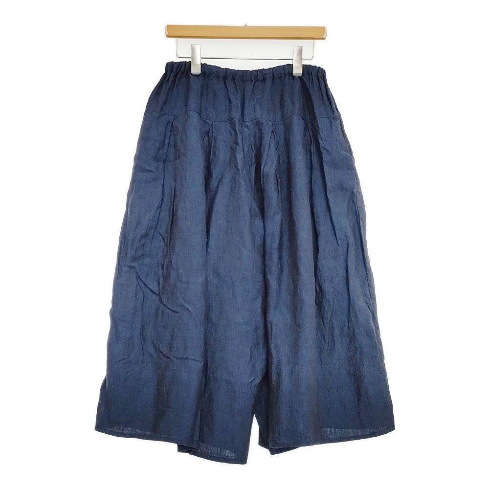 【美品】nest Robe ネストローブ　キュロット　ガウチョパンツ nest Robe リネン キュロットパンツ ワイドパンツ 01171-1154