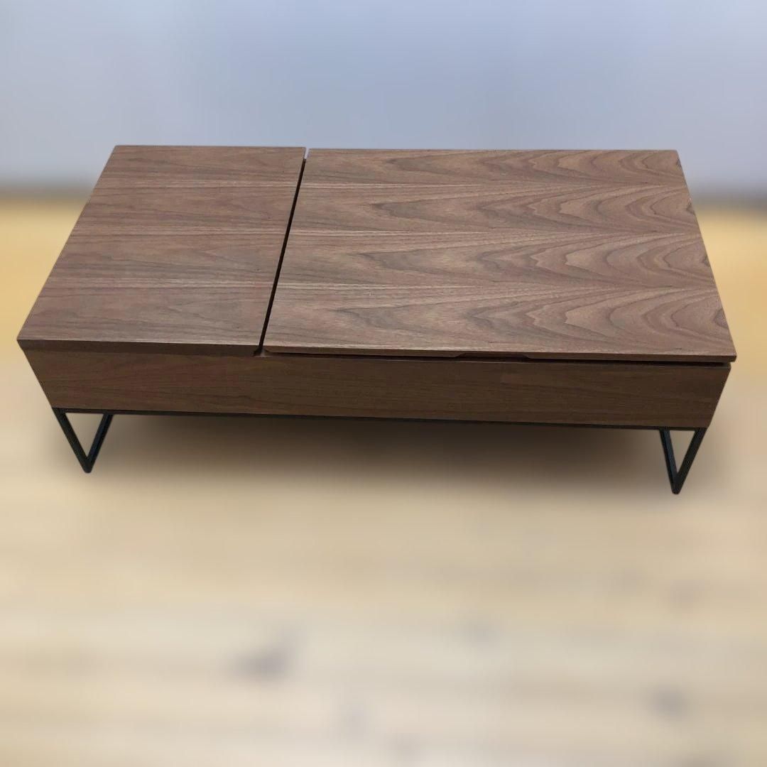 ニトリ 昇降式センターテーブル Nヒバリ 120 LBRHIBARI120 MBR リフト 