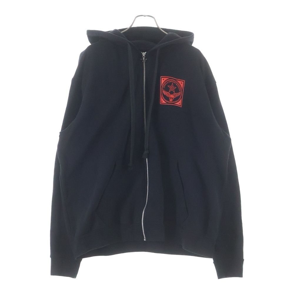 CHROME HEARTS (クロムハーツ) SWTSHRT HD ZIP FOTI フォティプリント