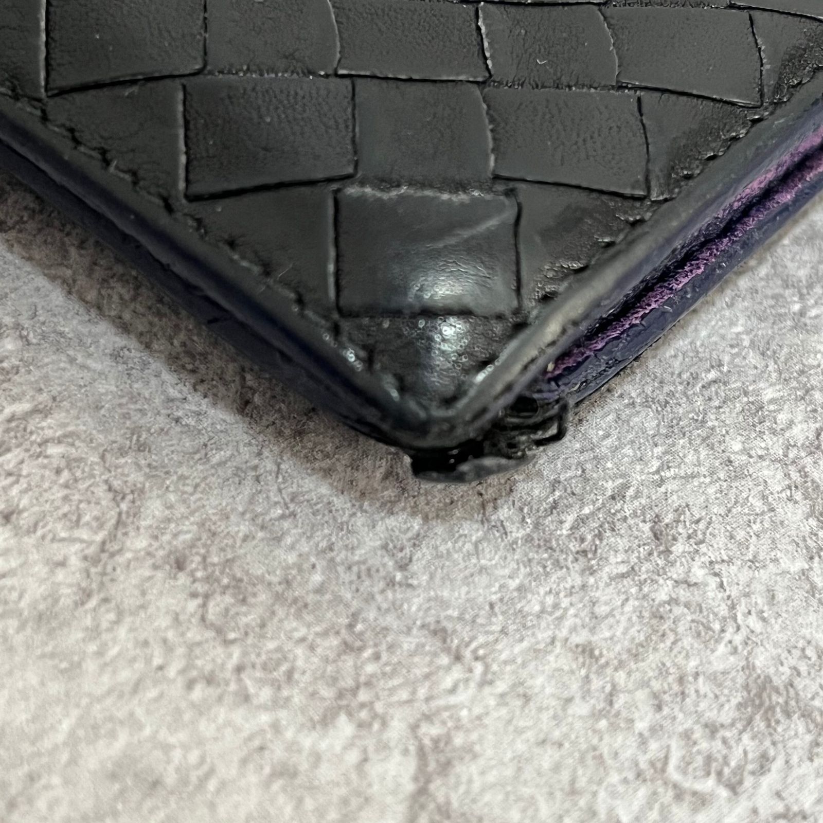 BOTTEGA VENETA】ボッテガヴェネタ 二つ折り財布 イントレチャート