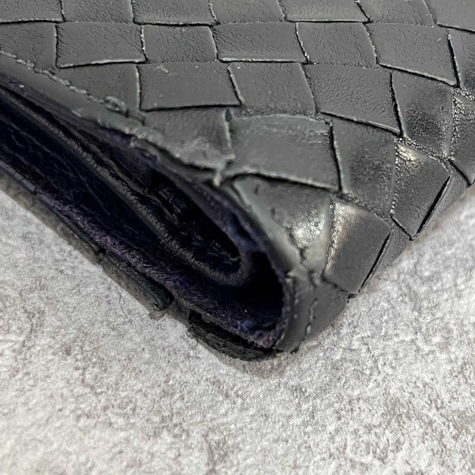 BOTTEGA VENETA】ボッテガヴェネタ 二つ折り財布 イントレチャート