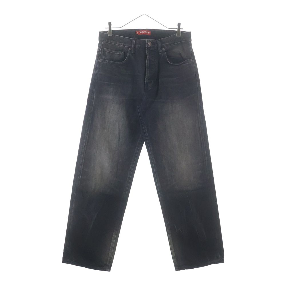 SUPREME (シュプリーム) 24SS Distressed Loose Fit Selvedge Jean