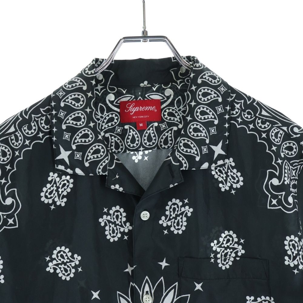 SUPREME (シュプリーム) 21SS Bandana Silk Shirt バンダナ柄 シルク