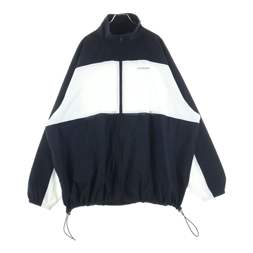 BALENCIAGA (バレンシアガ) 19SS TRACKSUIT POPLIN SHIRT JACKET ロゴ 