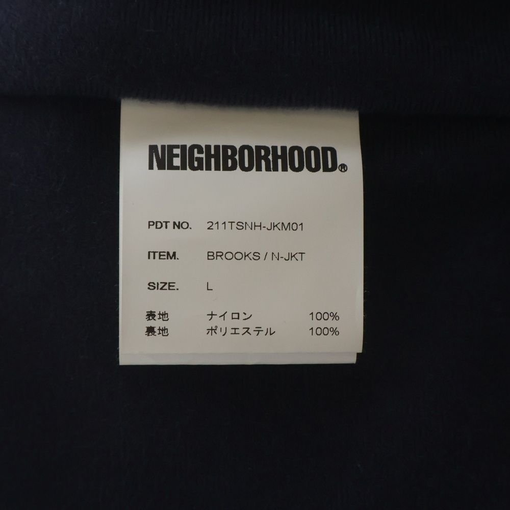 NEIGHBORHOOD (ネイバーフッド) 21SS BROOKS/N-JKT ロゴ 刺繍 コーチ