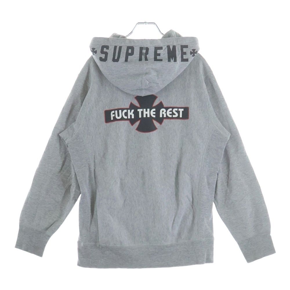 SUPREME (シュプリーム) 15AW × INDEPENDENT Fuck The Rest Hoodie 