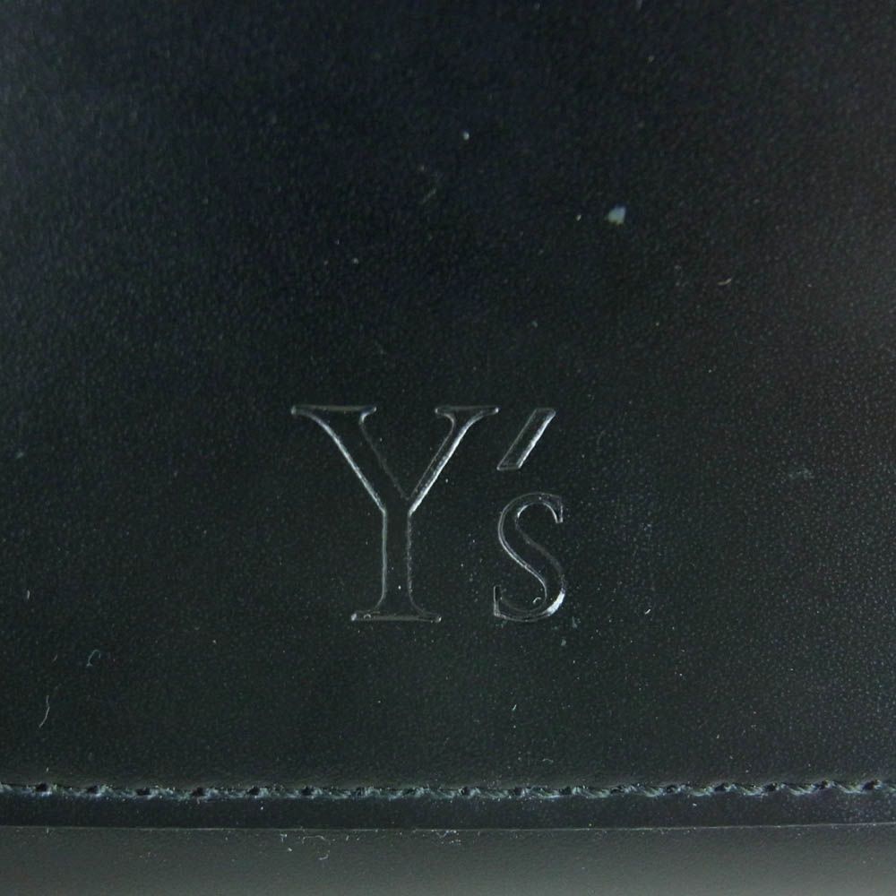 Y's Yohji Yamamoto ワイズ ヨウジヤマモト L字 がま口 レザー