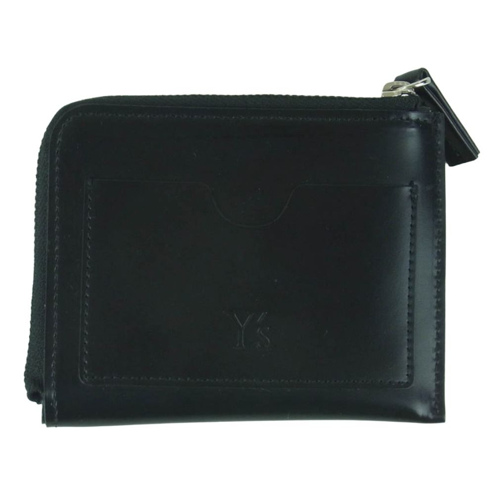 Y's がま口 財布 18ss yohji yamamoto Y's Yohji Yamamoto ワイズ ヨウジヤマモト L字 がま口 レザー