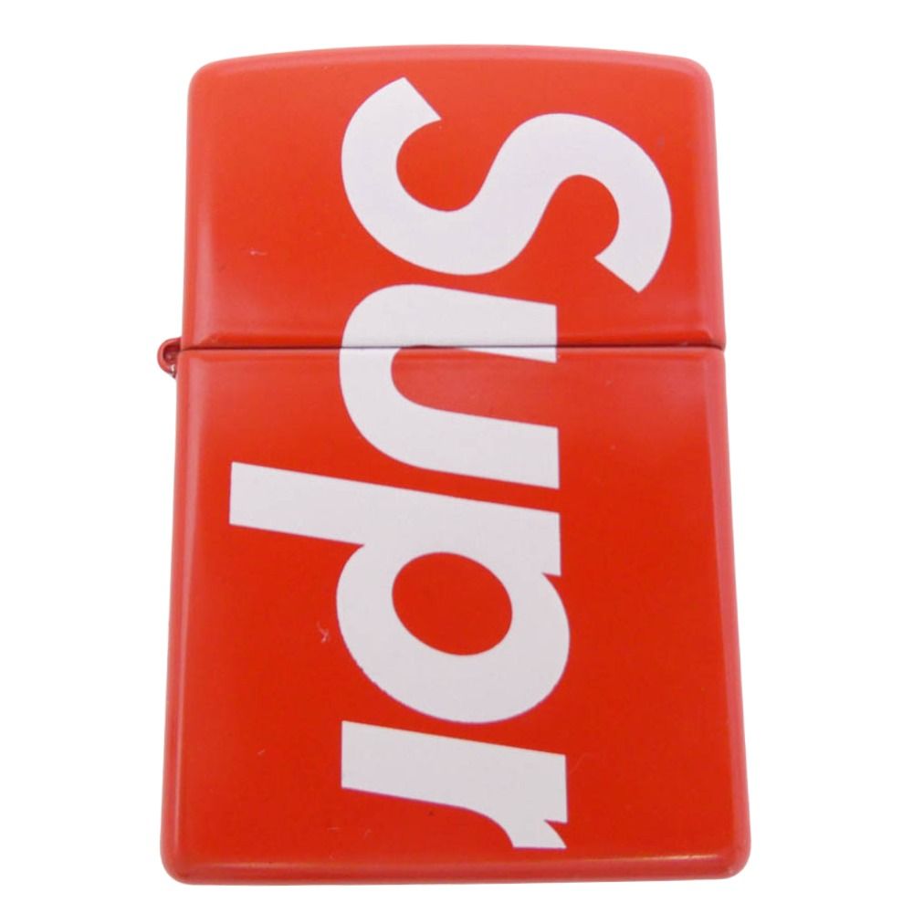 Supreme シュプリーム Logo Zippo ロゴ ジッポ ライター レッド系【美