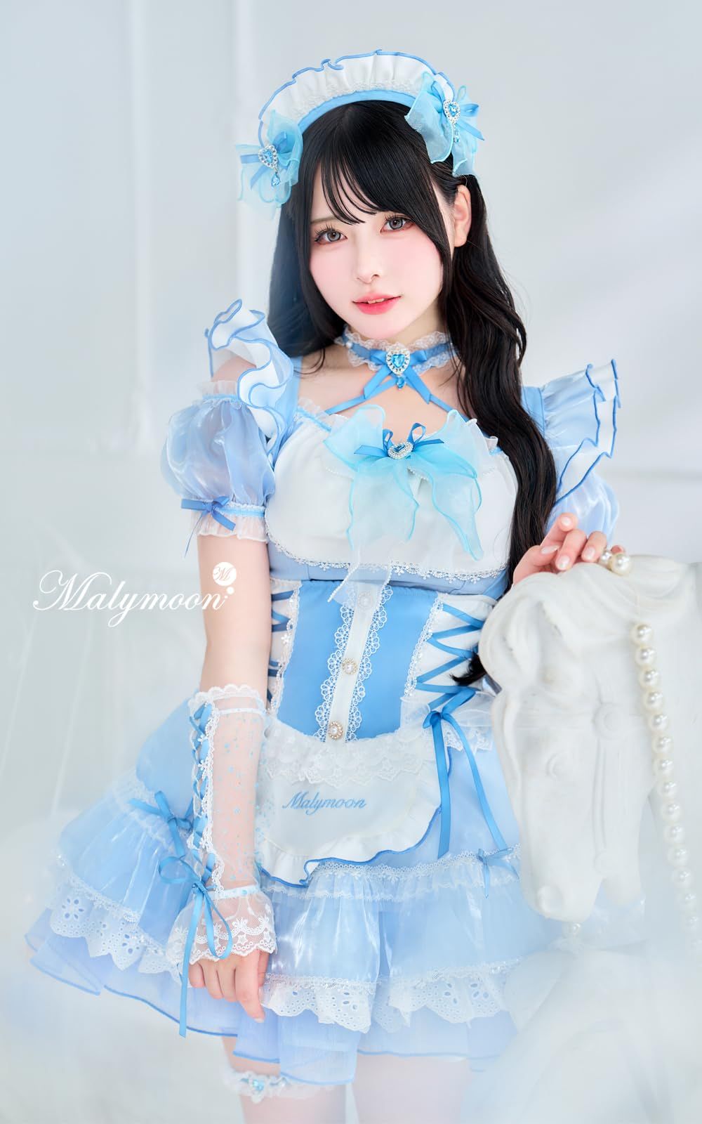 新品 [Malymoon] コスプレ 魔法少女 魔法 メイド ウエイトレス